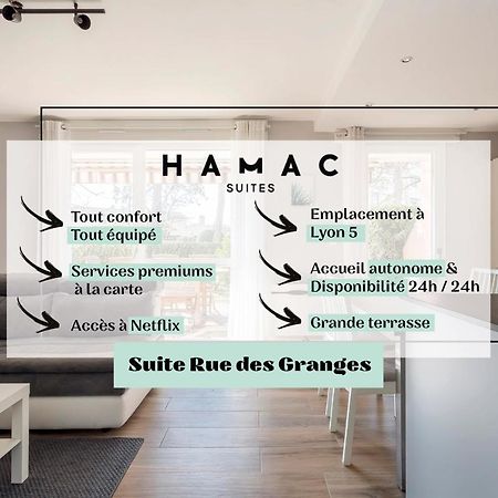 Suite Granges En Rez-De-Jardin Pour 4 Voyageurs Lyon Zewnętrze zdjęcie