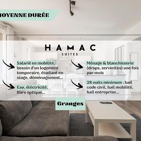 Suite Granges En Rez-De-Jardin Pour 4 Voyageurs Lyon Zewnętrze zdjęcie